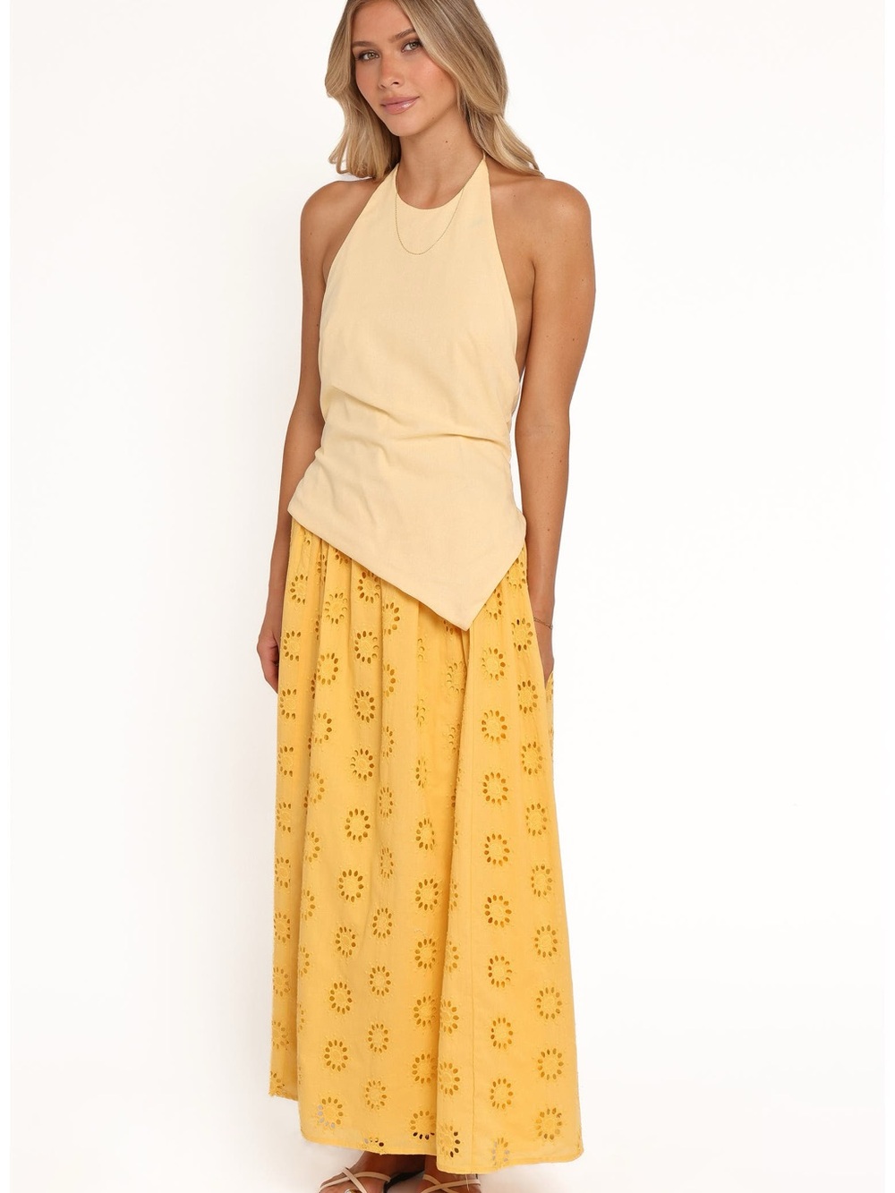 NWT Petal + Pup Dillon Cotton Eyelet Skirt Cottagecore Vibes